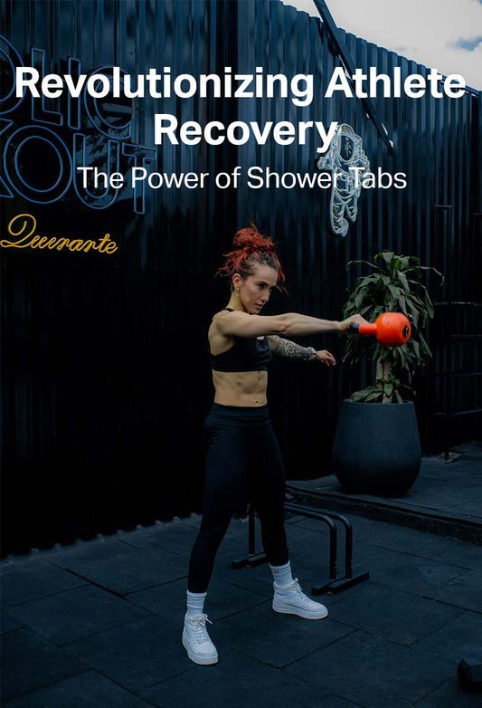 Revolutionizing Athlete Recovery: The Power of Shower Tabs